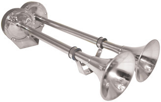 Trumpet Horns - Stainless Steel - Dual Horns