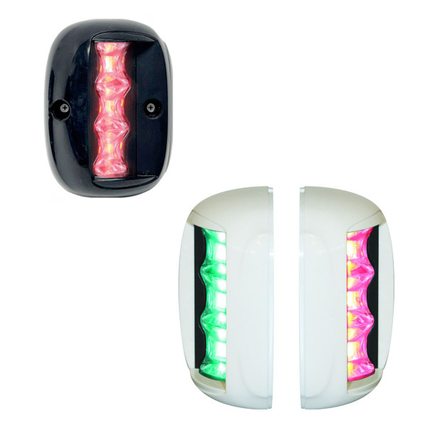 FOS 20 LED Traditional Vertical Mount Port & Starboard Navigation Lights