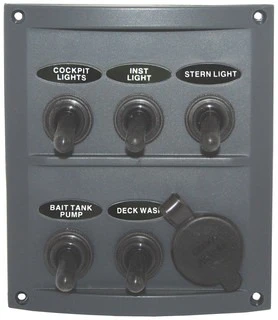Splashproof Panel - With Cig Socket