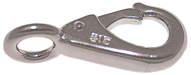Fixed Eye Snap Hooks-316 Stainless