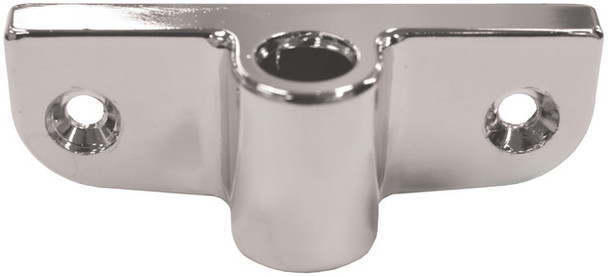 Chrome Rowlock Plates - Side Mount Plates