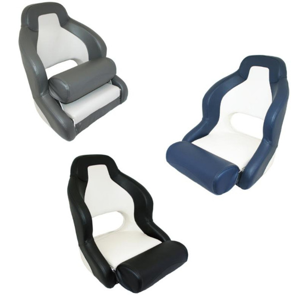 Compact Flip-Up Helmsman Seats - Admiral