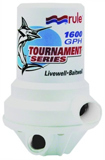 Rule Tournament 1600 Dual Port Livewell Pump