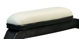 Reelax Seat Cushion Deluxe & Offshore Arm Pads White with Black Trim (Pair)