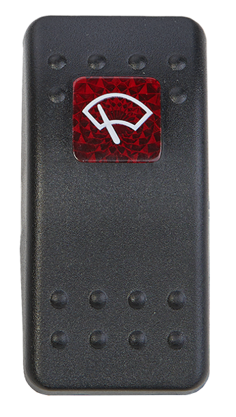 Viper Pro Series Optional Illuminated Switch Cover - Wiper Indicator