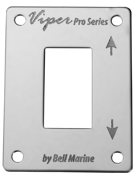 Viper Pro Series Stainless Steel Face Plate Only For LED Switch