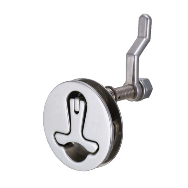 Marine Town Round T Handle Latch Compression Stainless Steel Matt