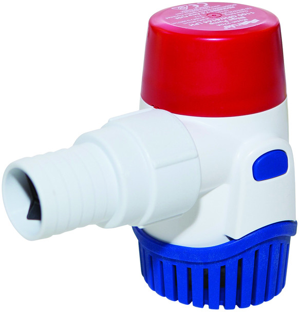 Rule 1100GPH Non-Automatic Bilge 12V/24V Pump - 69L/min