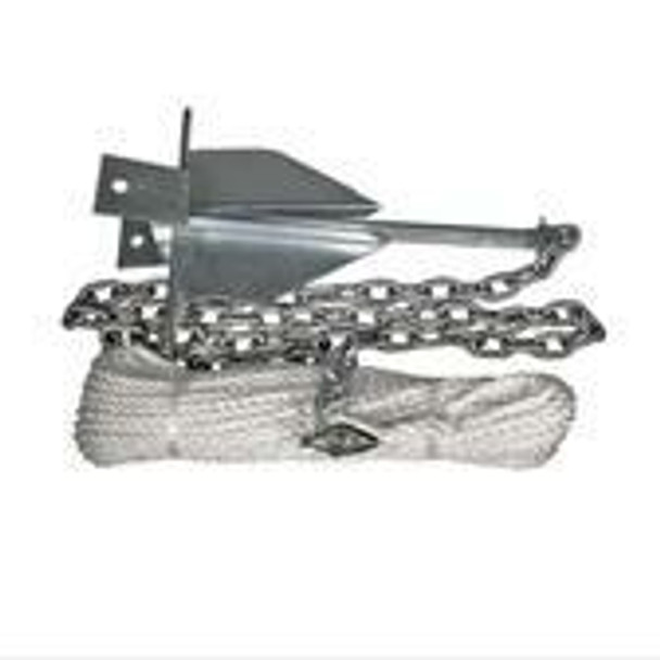 BLA Sand Anchoring Kit - Galvanised - 6S - 30M Rope