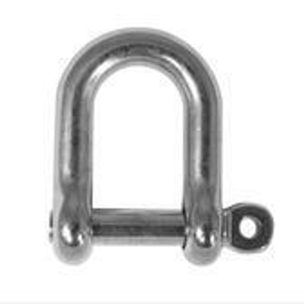 BLA Standard 'D' Shackles - Stainless Steel Captive Pin