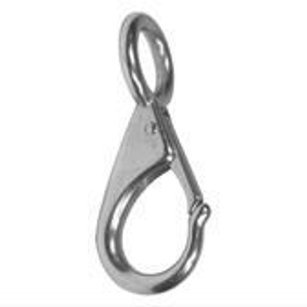 BLA Fixed Eye Snap Hook - Stainless Steel