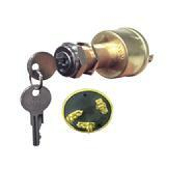 Sierra Marine Ignition Switch - Brass