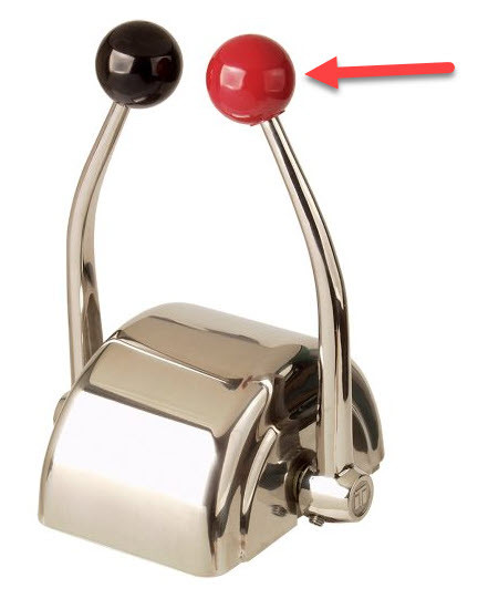 Dometic SLT Lever Knob Red