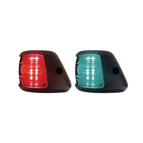 Navigation Lights - Led Compact Side Mount Light Nav P&S Side Mnt Blk 12V Led Navigation Lights - Led Compact Side Mount Light Nav P&S Side Mnt Blk 12V Led
