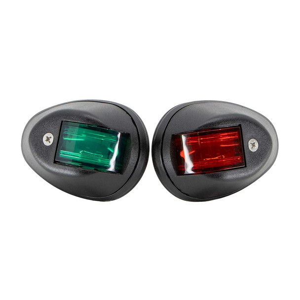 Teardrop LED Side Light Navigation Light Black