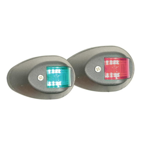 Navigation Lights - Led Side Mount Light Nav P&S Side Mnt Blk 12V Led