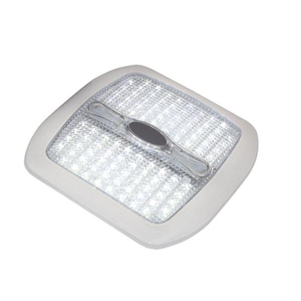 Interior Lights - Led Low Profile Light Cabin Wht 96 + 6 Red Led 177mm Sq