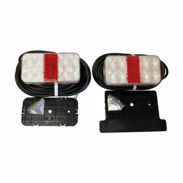 Ark Light Trailer Led Rectangle Inc 9M Cable