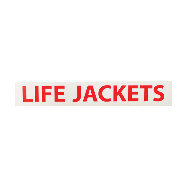 Life Jacket Boat Stickers