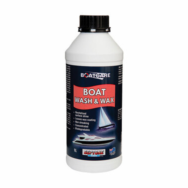 Septone Boat Wash And Wax 1 Litre