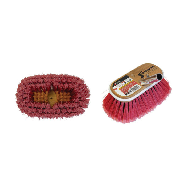 Shurhold Deck Brush Soft & Medium Combo Red