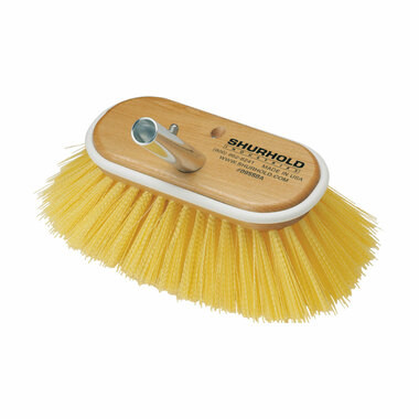 Shurhold Deck Brushes - 150mm Shurhold Brush Med Yel P/Styrene 150mm