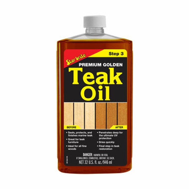 Star Brite Premium Golden Teak Oil 473mL 946mL