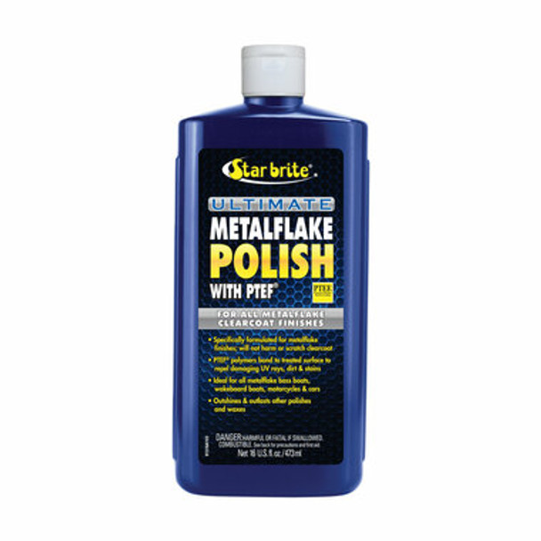 Star Brite Ultimate Metal Flake Polish With Ptef Ultimate Metlflke Polish With P (Discontinued)