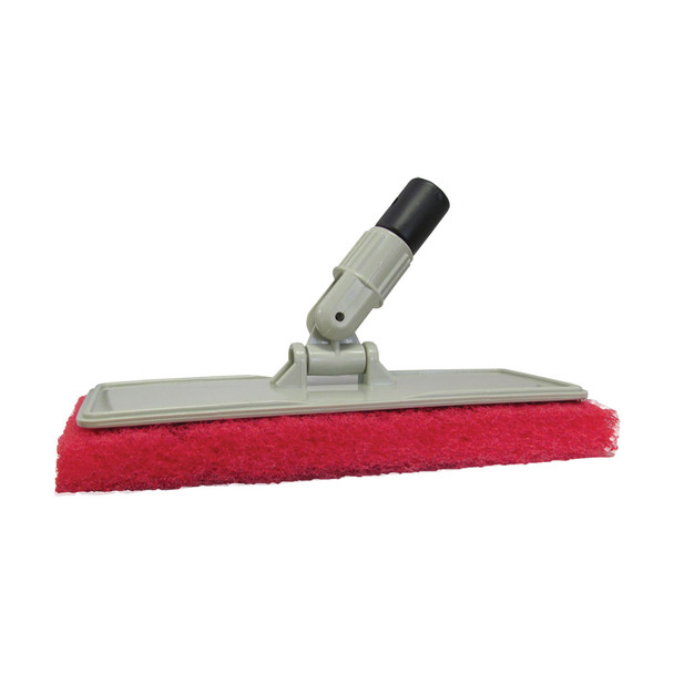 Star Brite Flexible Head Scrubber with Red Pad