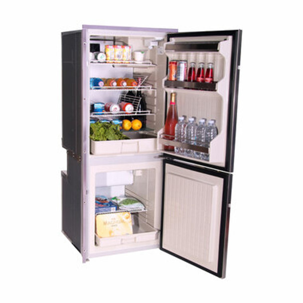 Isotherm Refrigerator - Cruise 195 Inox Fridge/Freezer Cruise Stainless Steel 195L L/H Hinge