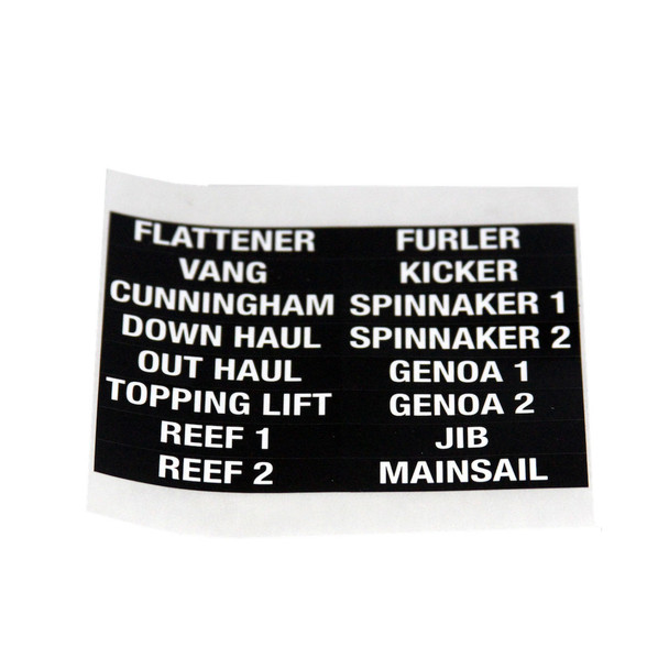 Lewmar Clutch Label Function Set