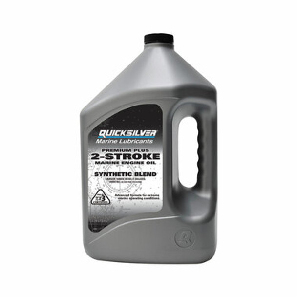 Quicksilver 2-Stroke Oil - Premium Plus Tcw3 Prem+ Tc-W3  4 Litre