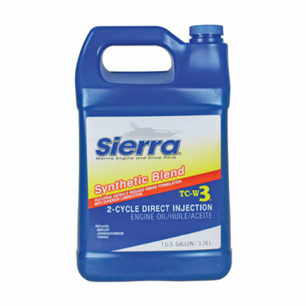 Sierra Marine 2-Stroke Direct Injection Engine Oil - Synthetic Blend Tc-W3 Oil 2