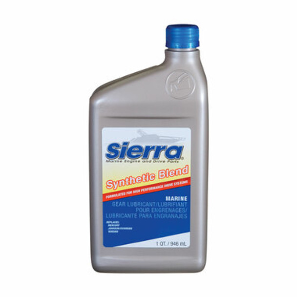 Sierra Marine Gear Lube - Hi-Performance Synthetic Blend Oil Gear Lube Hi-Perform 946ml (1Qt)