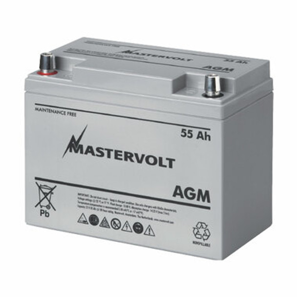 Mastervolt Battery - Agm Series Mastervolt Battery Agm Standard 12V 55Ah