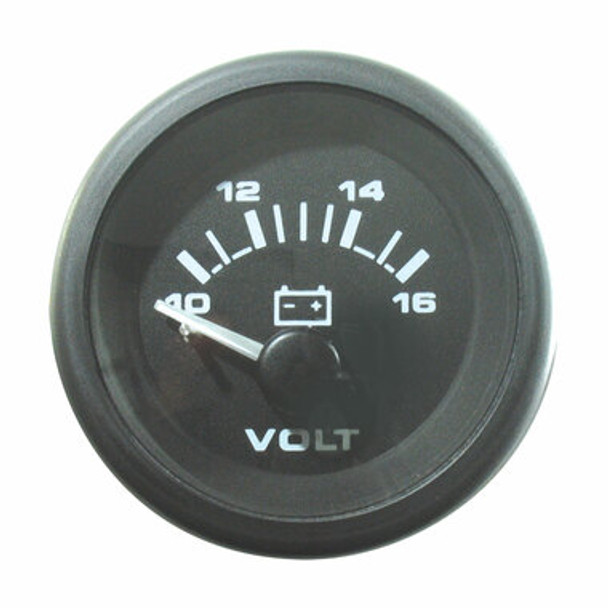 Veethree Electronics Premier Pro Domed Gauges Voltmeter Premier Pro 10-16V