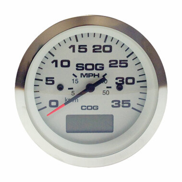 Veethree Electronics GPS Speedometer Speedo GPS Lido Pro White 0-35Mph (Discontinued)