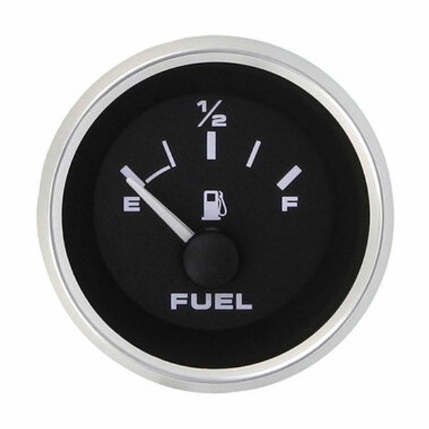 Veethree Electronics Premier Pro Domed Gauges - Stainless Steel Fuel Gauge P/Pro