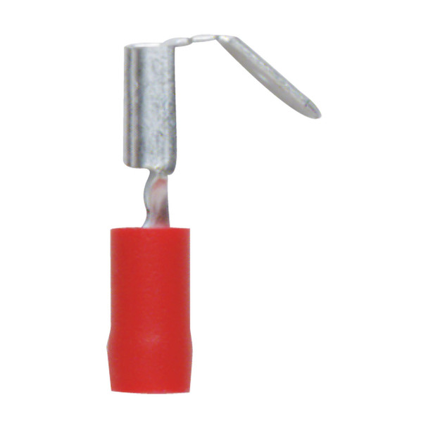 Carroll Pre-Insulated Piggy Back Spade Terminal - Red 100-Pack