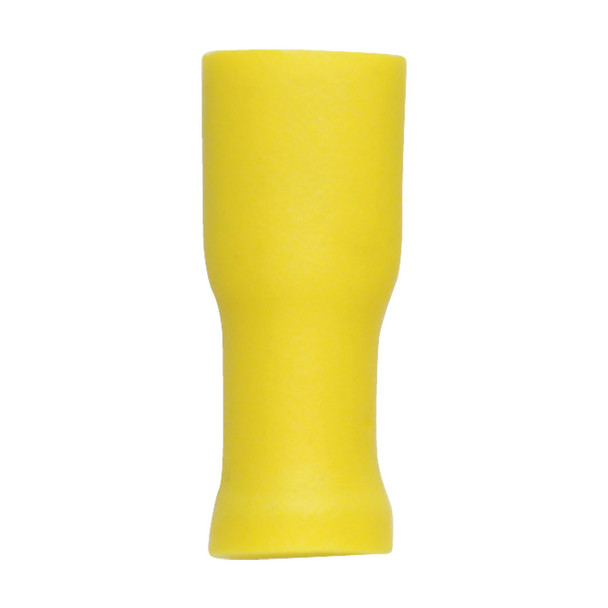Carroll Pre-Insulated External Bullet Terminal - Yellow 50-Pack