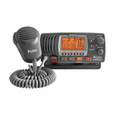 Cobra DSC VHF Radio Dark Grey Fixed Mount