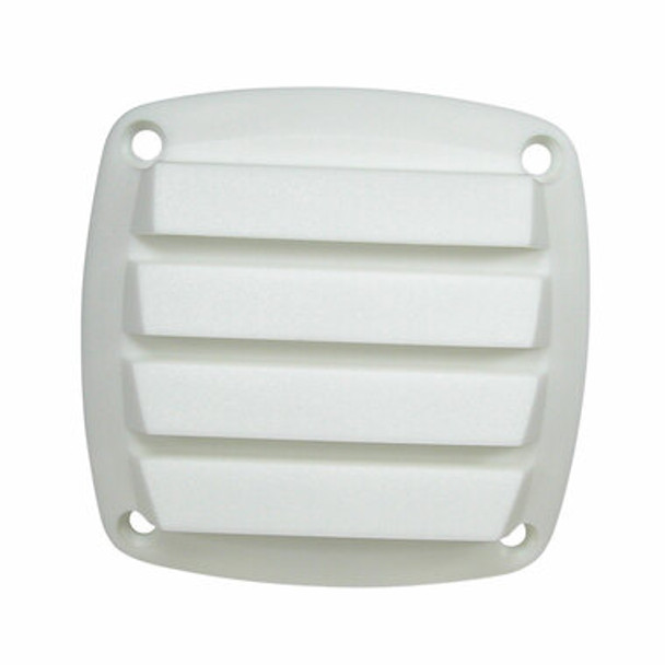 Louvre Vents - Plastic Vent Louvre Plastic White 86X86mm