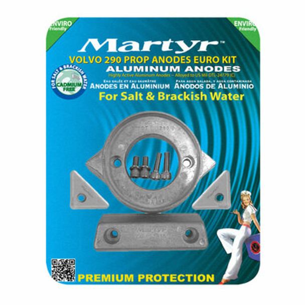 Volvo Type Anodes - Kits Anode Kit Alum Volvo Penta 290