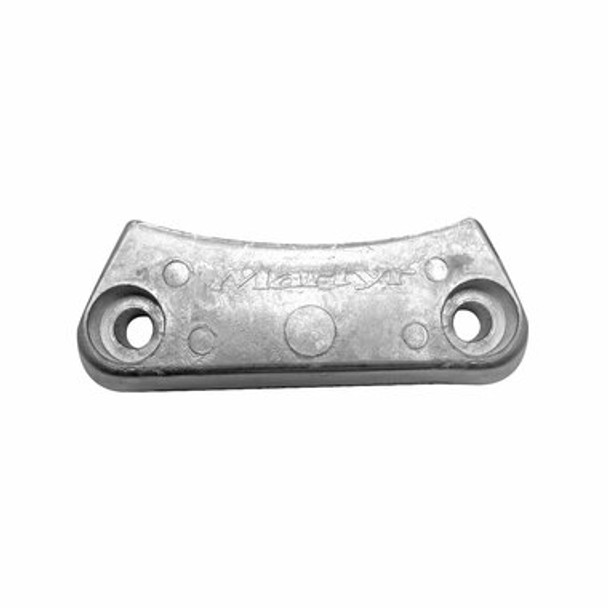 Volvo Type Anodes - Block And Waffle Anode Alum Volvo Bar Duo Prop