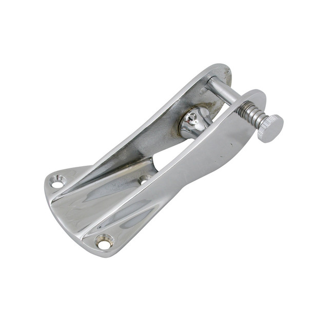 Marine Town Bow Rollers With Pin - Chrome Brass