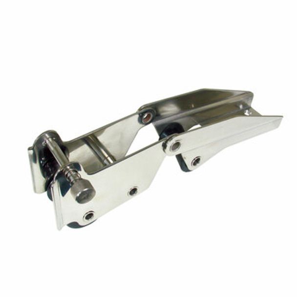 Marine Town Hinged Bow Rollers - Stainless Steel Bow Roller Stainless Steel Hinged With Pin 327X48mm