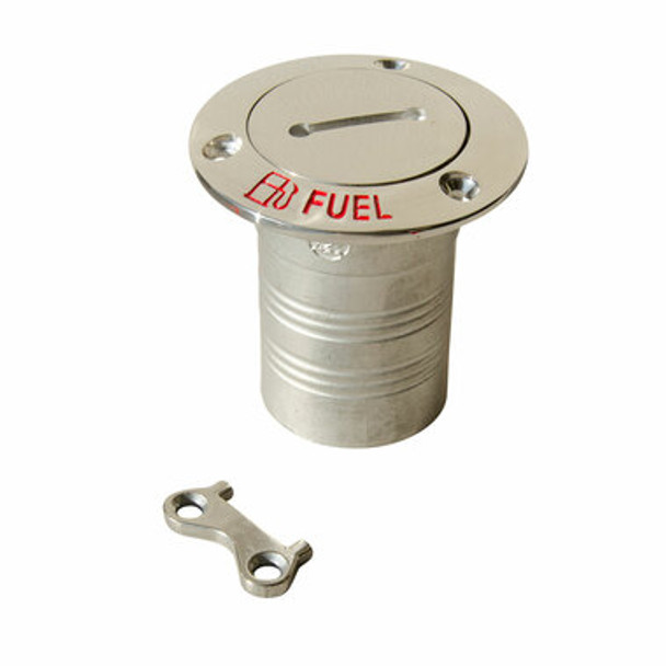 Marine Town Deck Fillers - Cast Stainless Steel Deck Filler G3N16 Stainless Steel 50mm Hose