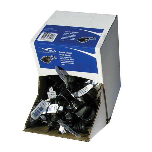 Easterner Bung Only Black Plastic T/S 4 Point Coarse Thread Box 80