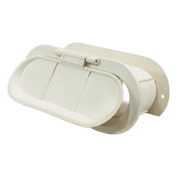 Telescoping Scupper - ABS White Plastic