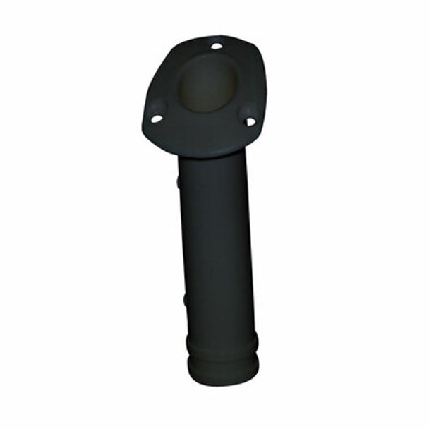 BLA Rod Holder Flush Angled Black Plastic